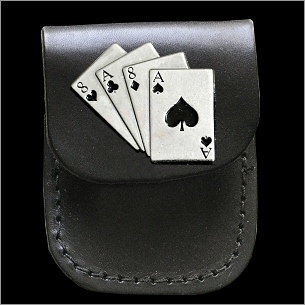 Aces N Eights Lighter Case - Click Image to Close