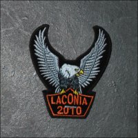 Laconia Bike Week 2010 Upwing Eagle Patch