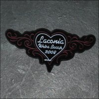 Ladies Laconia 2008 Bike Week Patch - Red