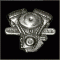 V Twin Engine Pin V Twin Engine Pin