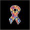 Autism Awareness Ribbon Pin Autism Awareness Ribbon Pin