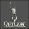 Outlaw Zipper Pull