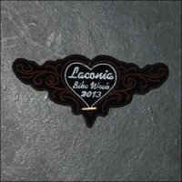 Ladies Laconia 2010 Bike Week Patch - Red