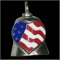 Colored American Heart Gremlin Bell Colored American Heart Gremlin Bell