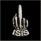 F*ck Isis Biker Pin F*ck Isis Biker Pin