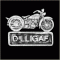 Motorcycle DILLIGAF Pin Motorcycle DILLIGAF Pin