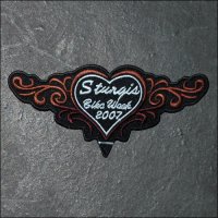 2007 Ladies Sturgis Event Patch - Orange
