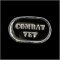 Combat Vet Title Pin Combat Vet Title Pin