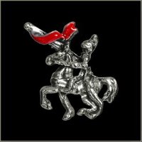 Red Knights Pin