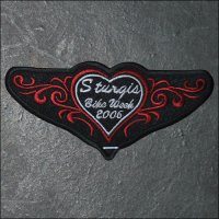 2006 Ladies Sturgis Event Patch - Red