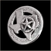 Texas Star Biker Pin