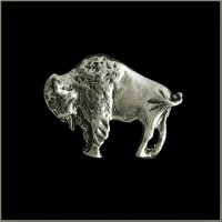 Small Buffalo Pin