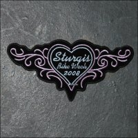 2008 Ladies Sturgis Event Patch - Pink