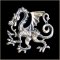 Chinese Dragon Biker Pin Chinese Dragon Biker Pin
