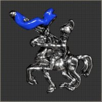Blue Knight Snap Head