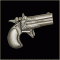 Derringer Pistol Pin Derringer Pistol Pin