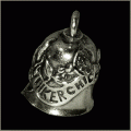 Fire Department Gremlin Ride Bell – Pewter, Made In USA – Motorcycle Biker