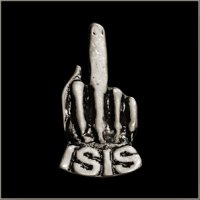 F*ck Isis Biker Pin