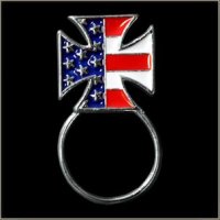 Chopper Flag Sunglass Holder Pin