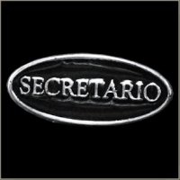 Secretario Title Pin