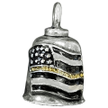 Thin Gold Line American Flag Gremlin Bell