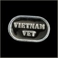 Vietnam Vet Title Pin