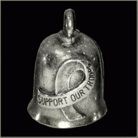 Support Our Troops Gremlin Bell