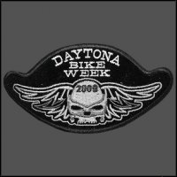 Daytona Bike Week 2009 Skull Patch