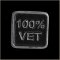 100% Veteran Pin