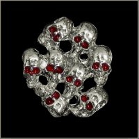 8 Skull Pin