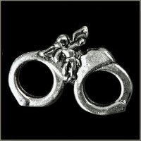 Police Guardian Angel Handcuff Pin