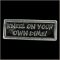 Kneel on your own dime! Biker Pin Kneel on your own dime! Biker Pin